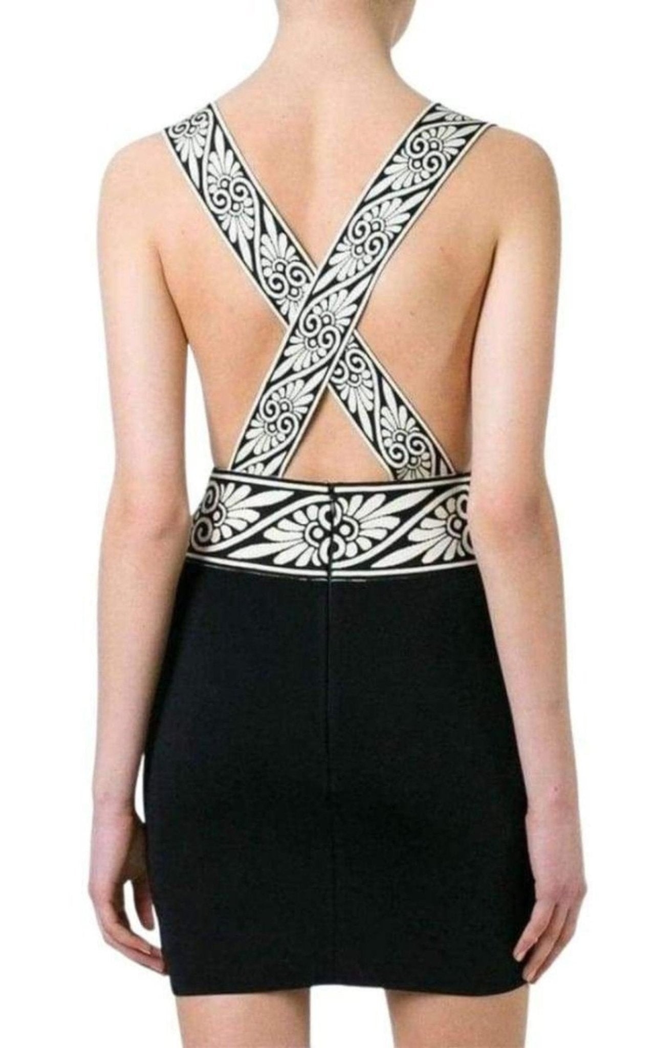 Fausto Puglisi Shell - intarsia Stretch - Knit Dress - Runway Catalog