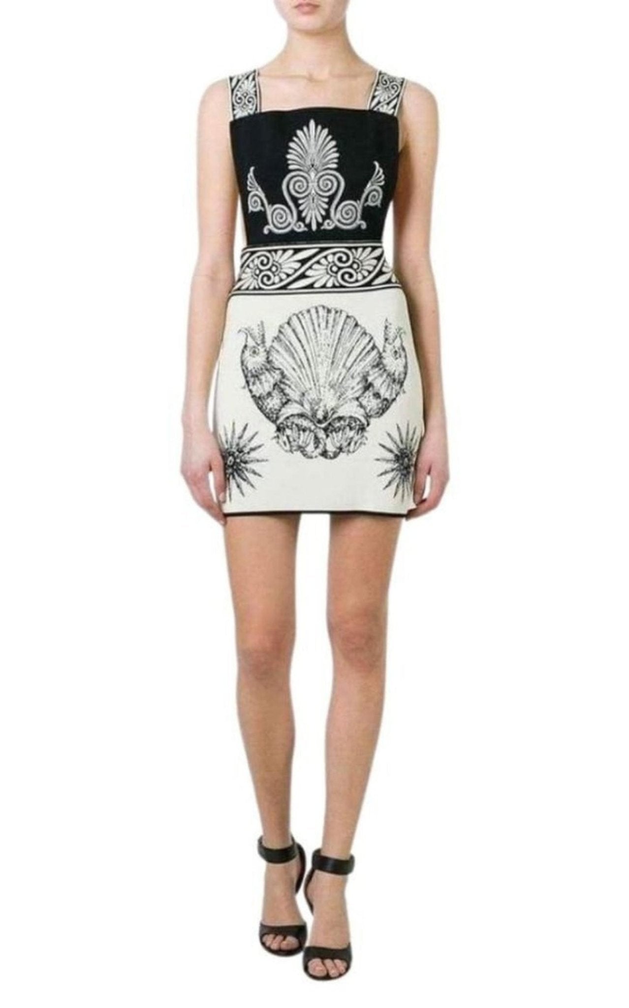 Fausto Puglisi Shell - intarsia Stretch - Knit Dress - Runway Catalog