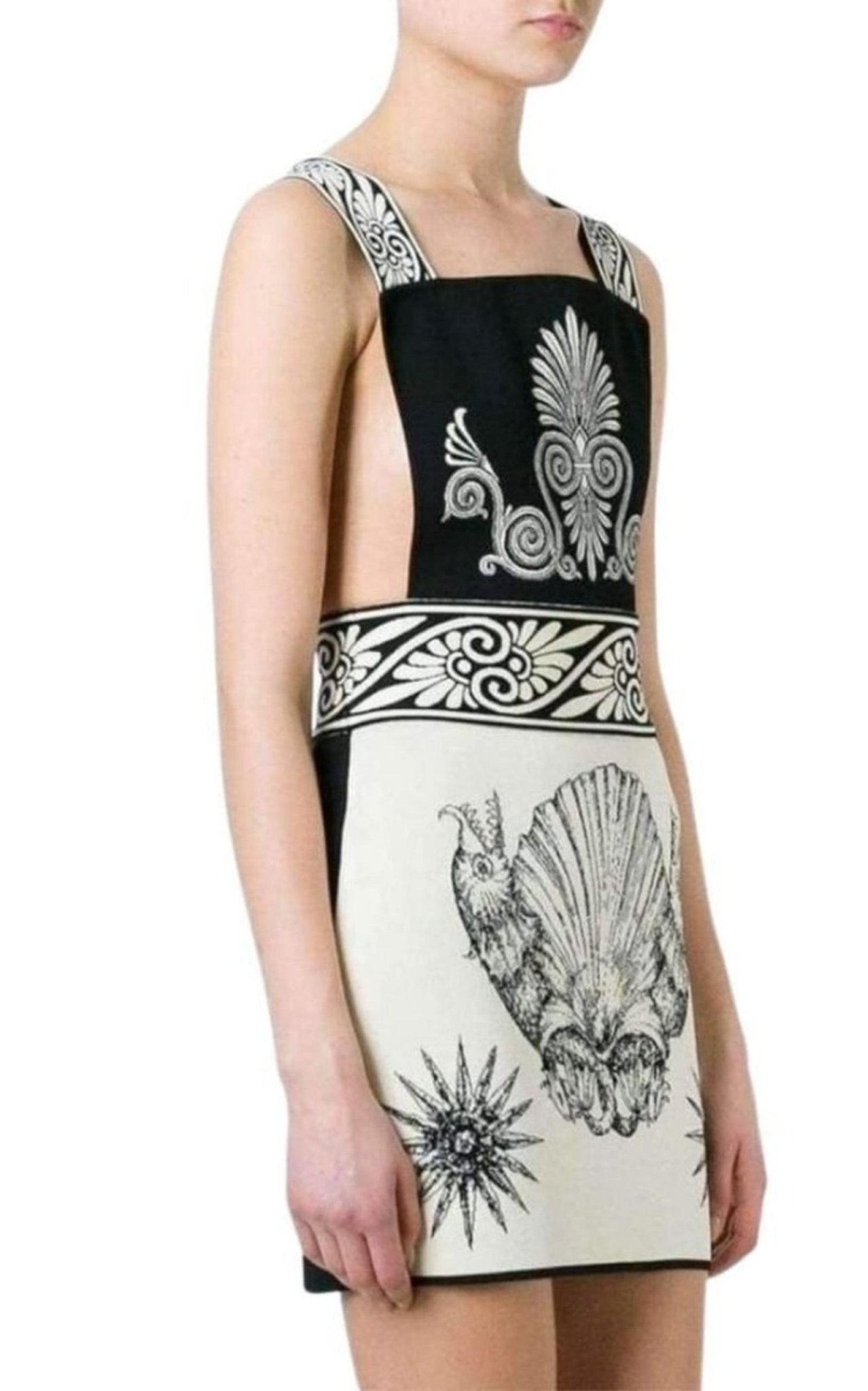 Fausto Puglisi Shell - intarsia Stretch - Knit Dress - Runway Catalog
