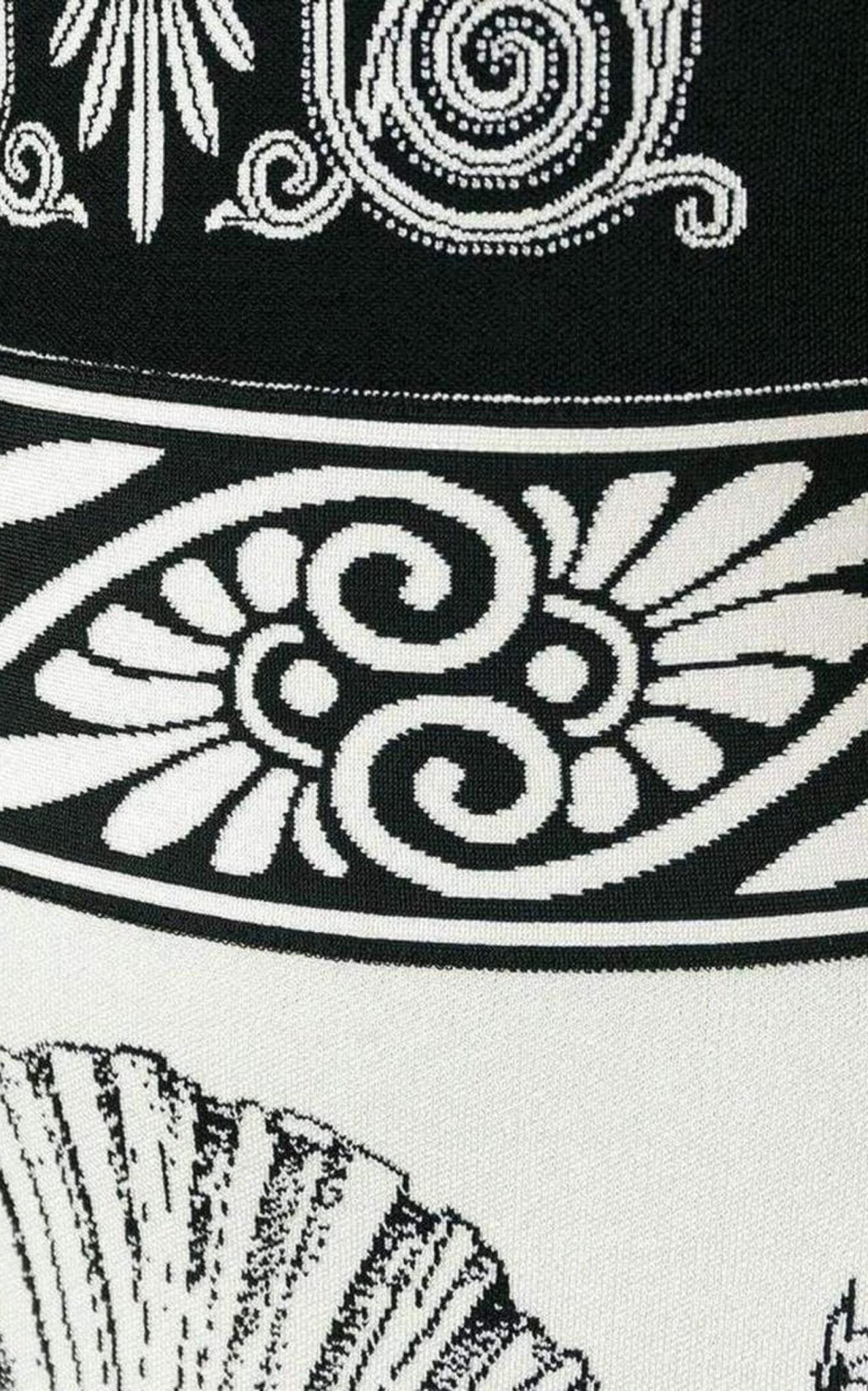 Fausto Puglisi Shell - intarsia Stretch - Knit Dress - Runway Catalog