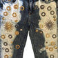 Skinny Metal Embellishment Jeans Fausto Puglisi