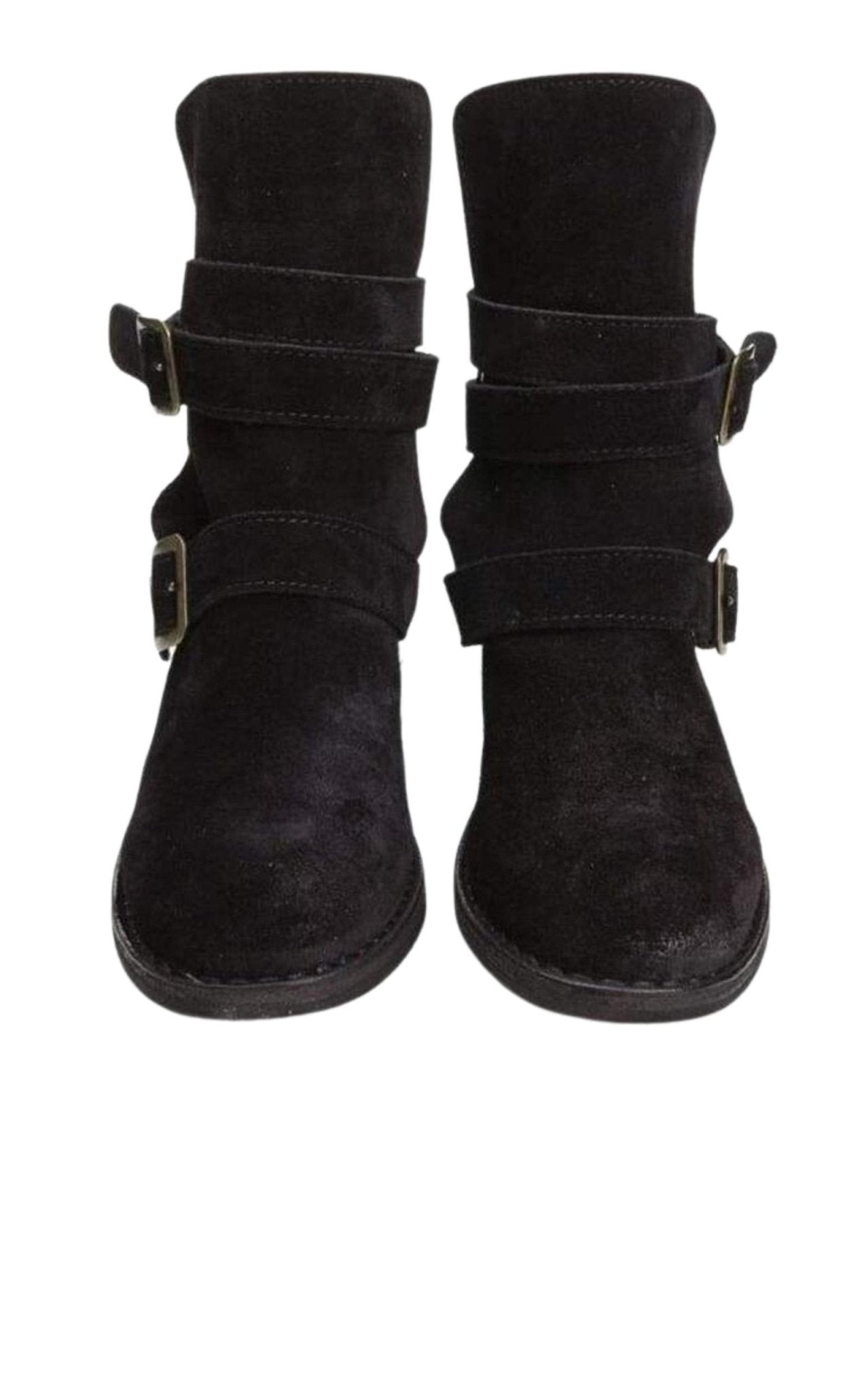 Fiorentini + Baker Toky 16 Black Suede Boot - Runway Catalog