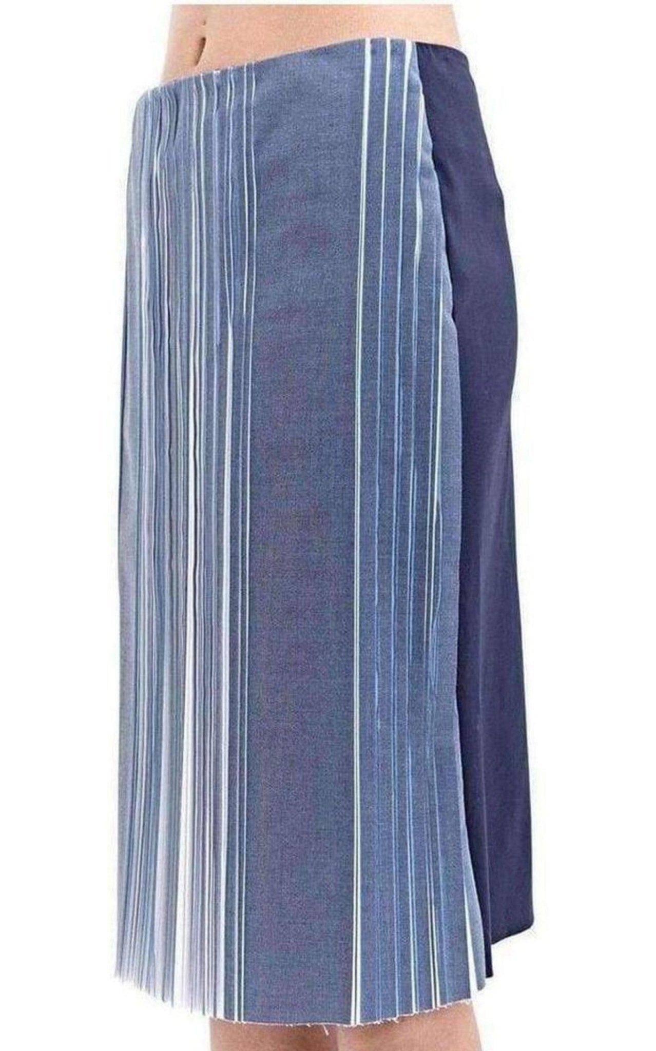 Gabriele Colangelo Gabriele Colangelo Pleated Cotton Skirt - Runway Catalog