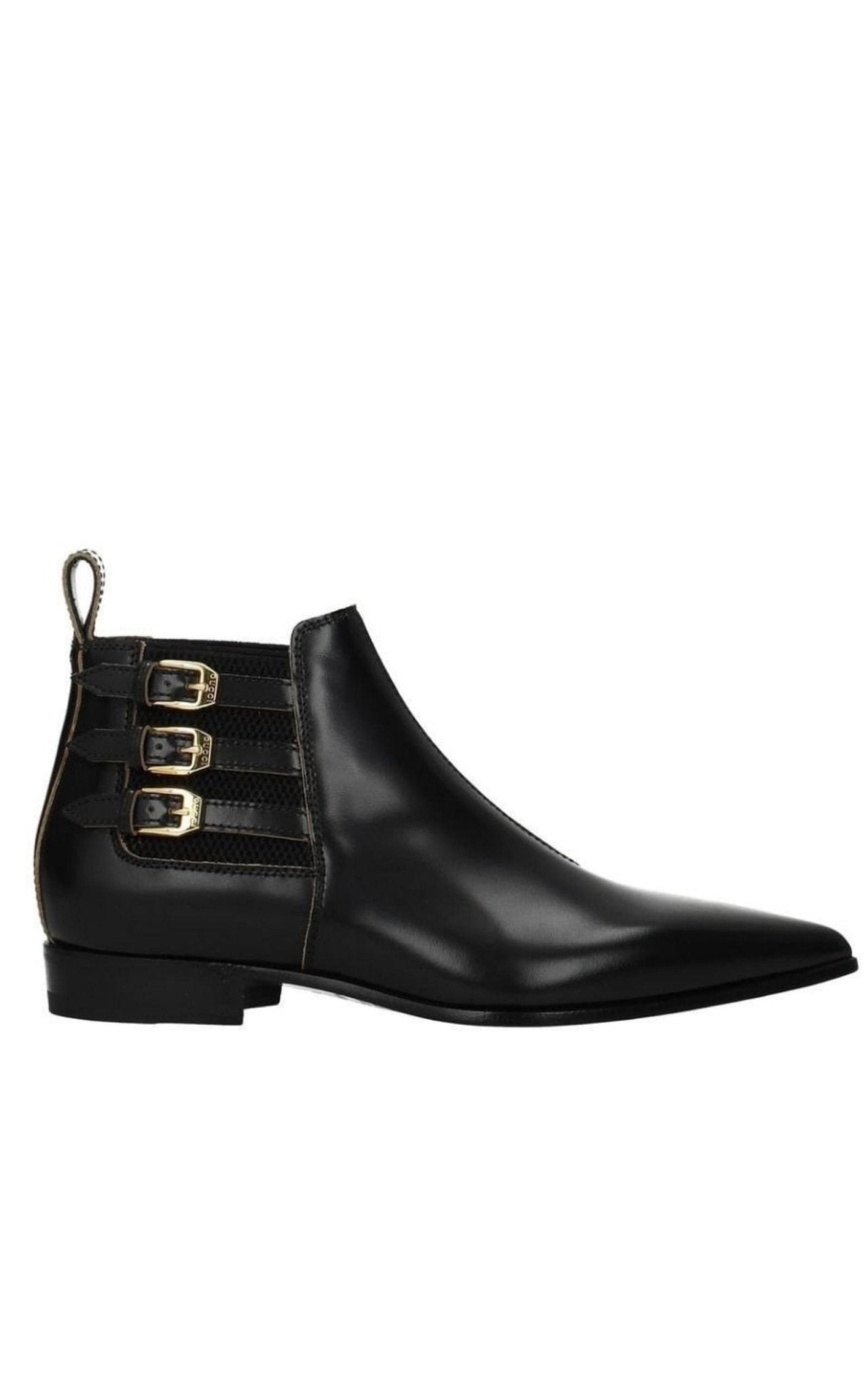 Gucci Ankle Leather Boots - Runway Catalog