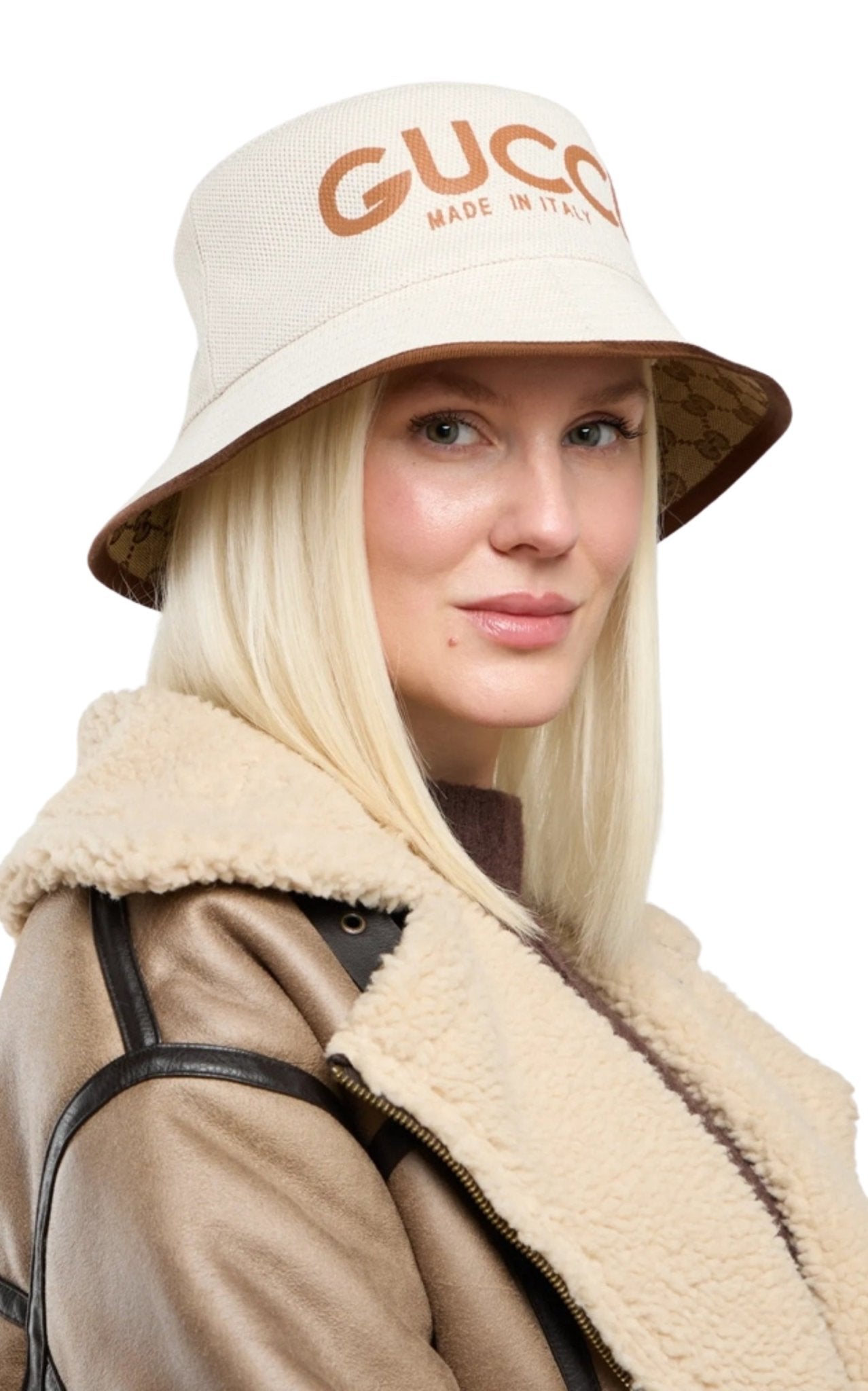 Gucci Arnaud Bob Reversible Bucket Hat - Runway Catalog