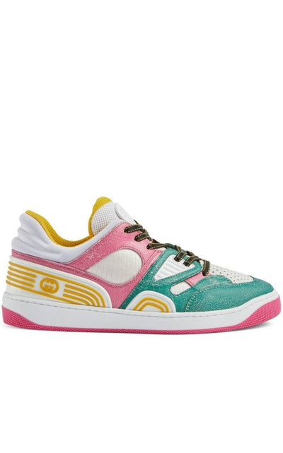 Gucci Basket Panelled Sneakers - Runway Catalog