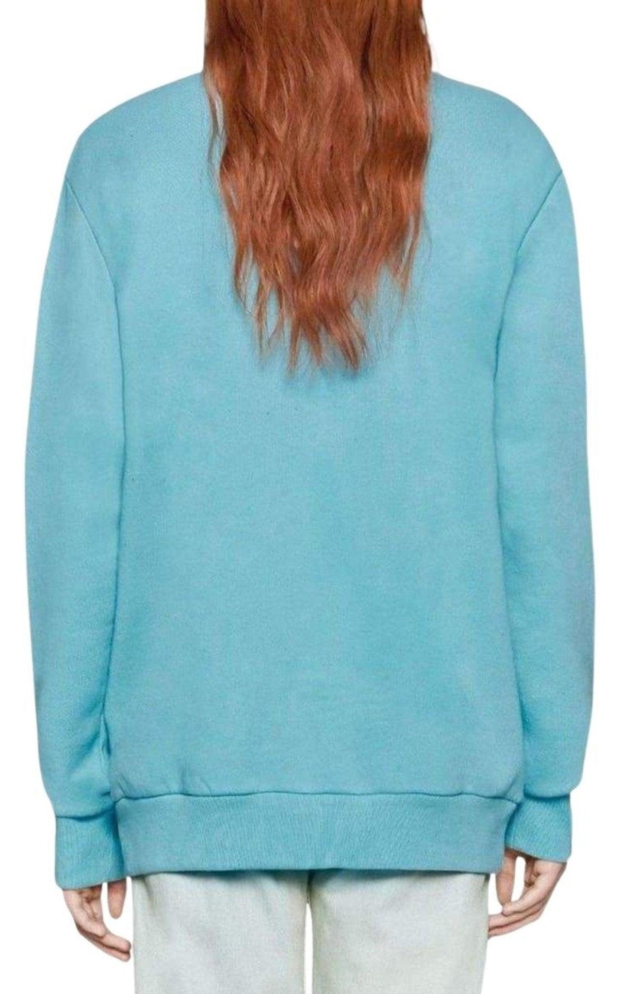 Gucci Bead Embroidered Cotton Sweatshirt - Runway Catalog