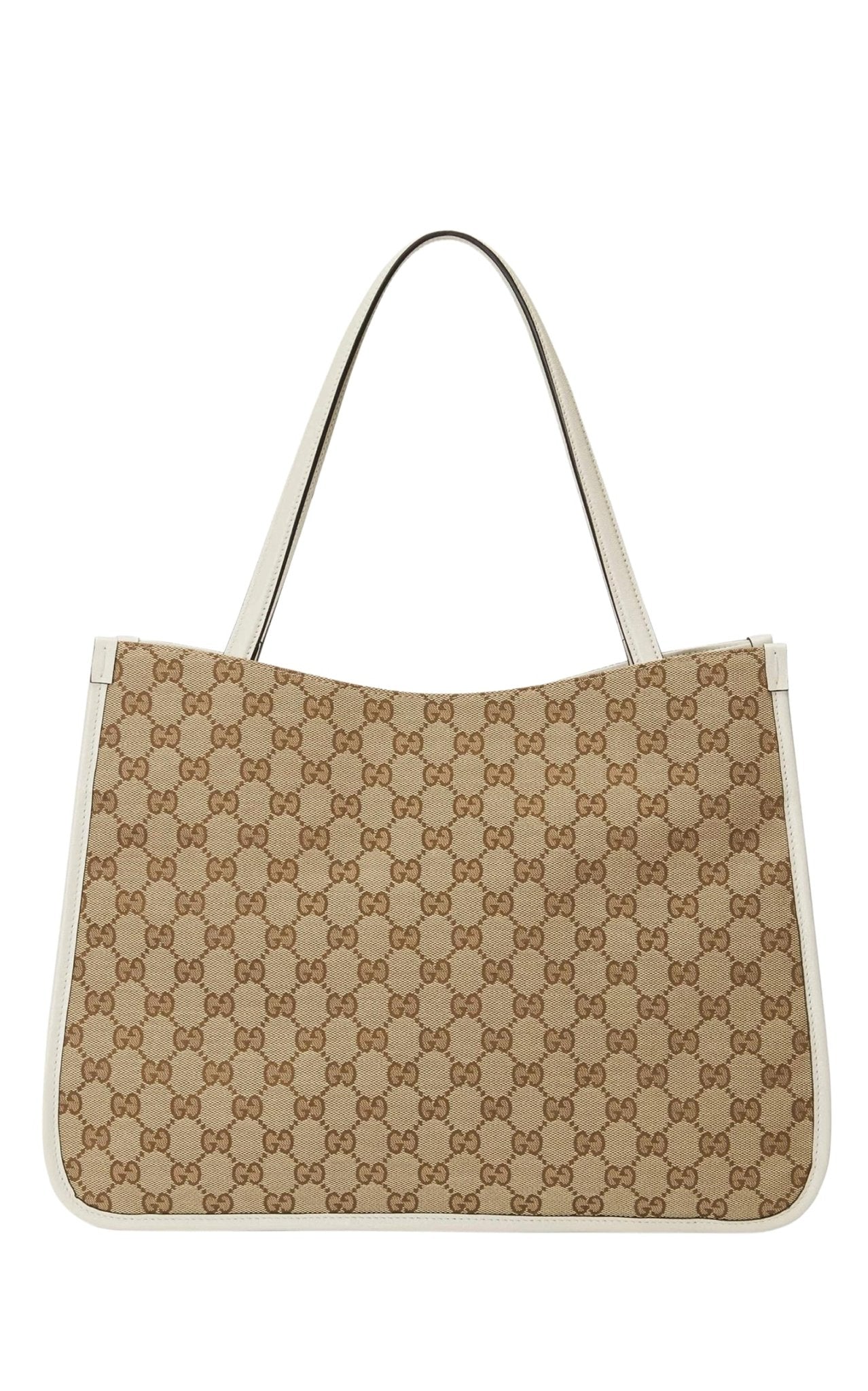 Gucci Beige 1955 Horsebit Medium Tote Bag - Runway Catalog