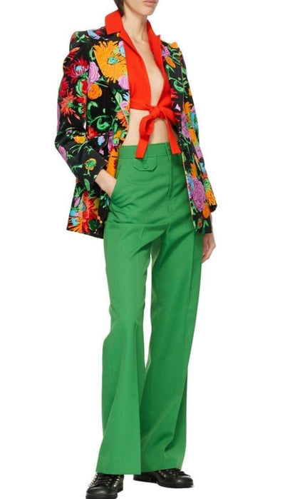 Gucci Black Brogue Detail Boots - Runway Catalog