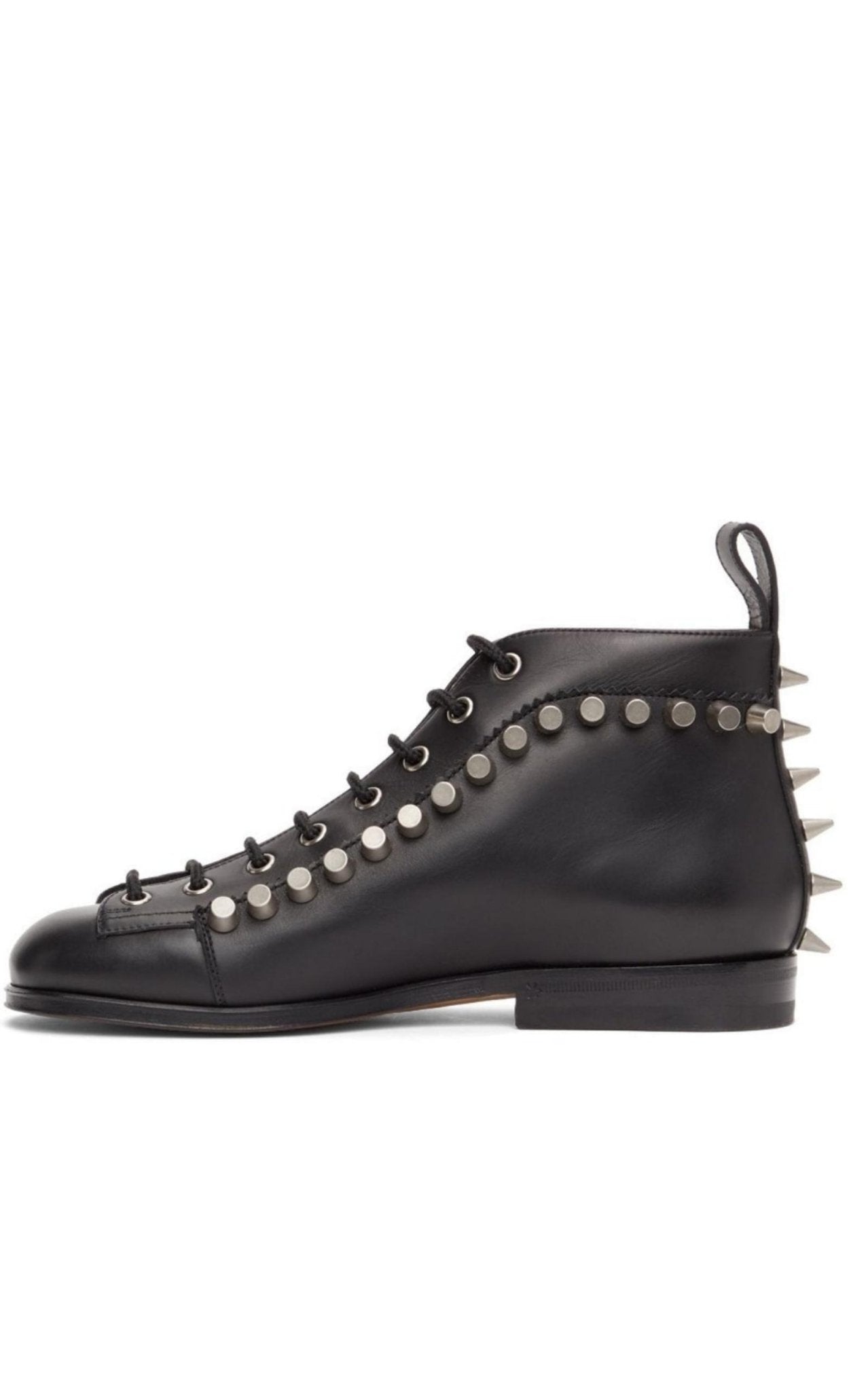 Gucci Black Brogue Detail Boots - Runway Catalog