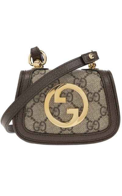 Gucci Blondie GG Supreme Cardholder Mini Bag - Runway Catalog