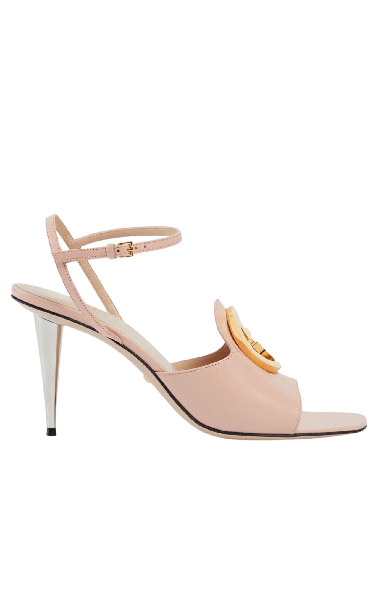 Gucci Blondie Leather Sandals - Runway Catalog
