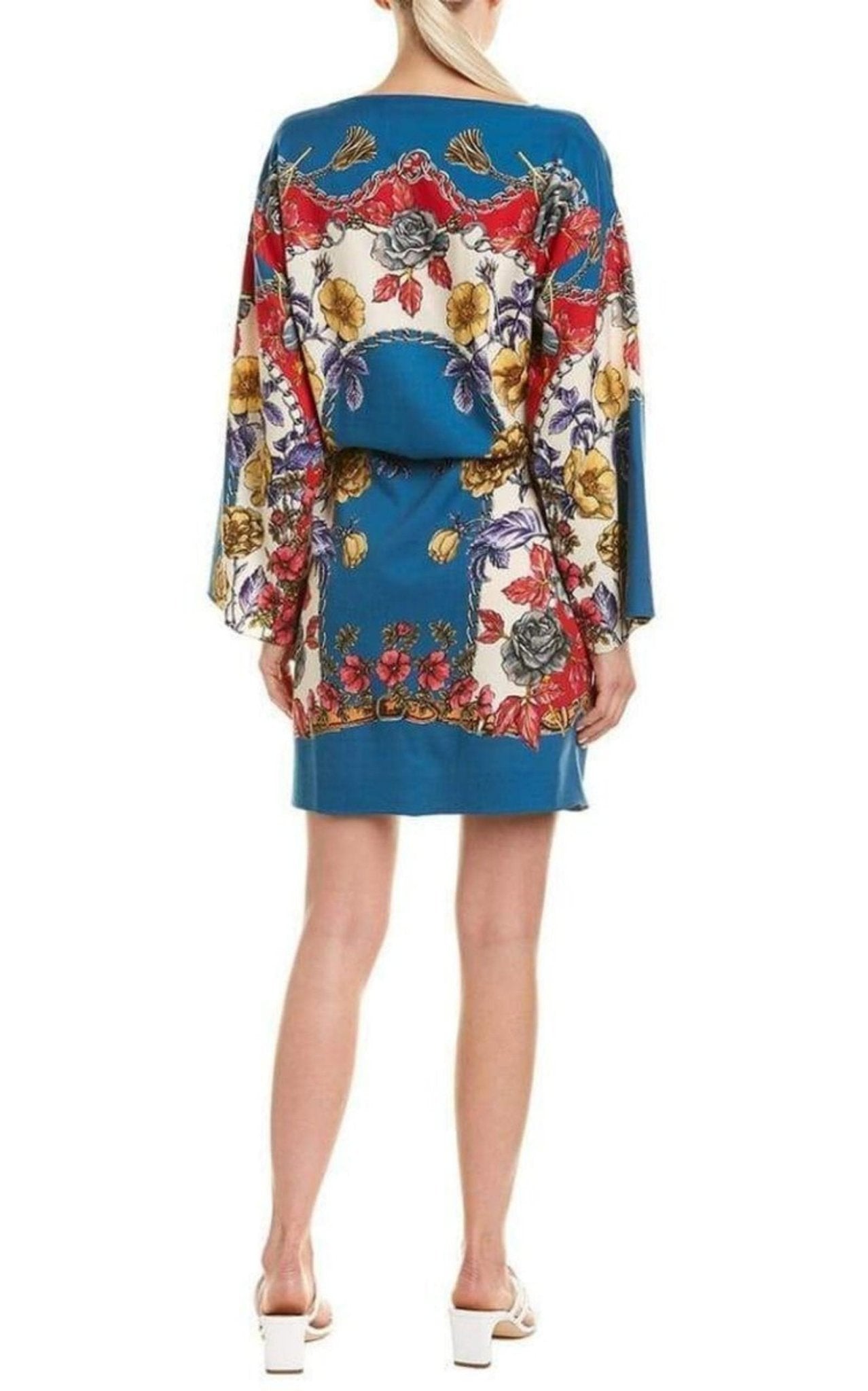 Gucci Boudoir Printed Wool - Twill Kaftan Dress - Runway Catalog