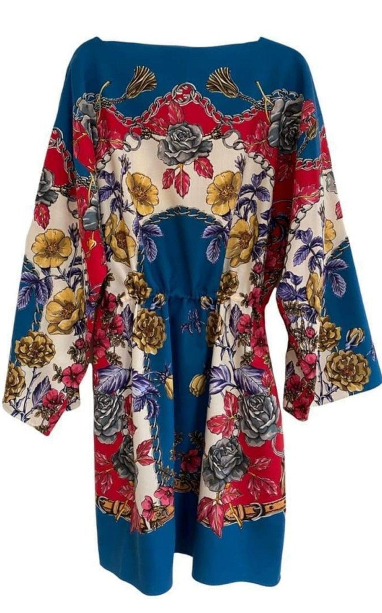 Gucci Boudoir Printed Wool - Twill Kaftan Dress - Runway Catalog