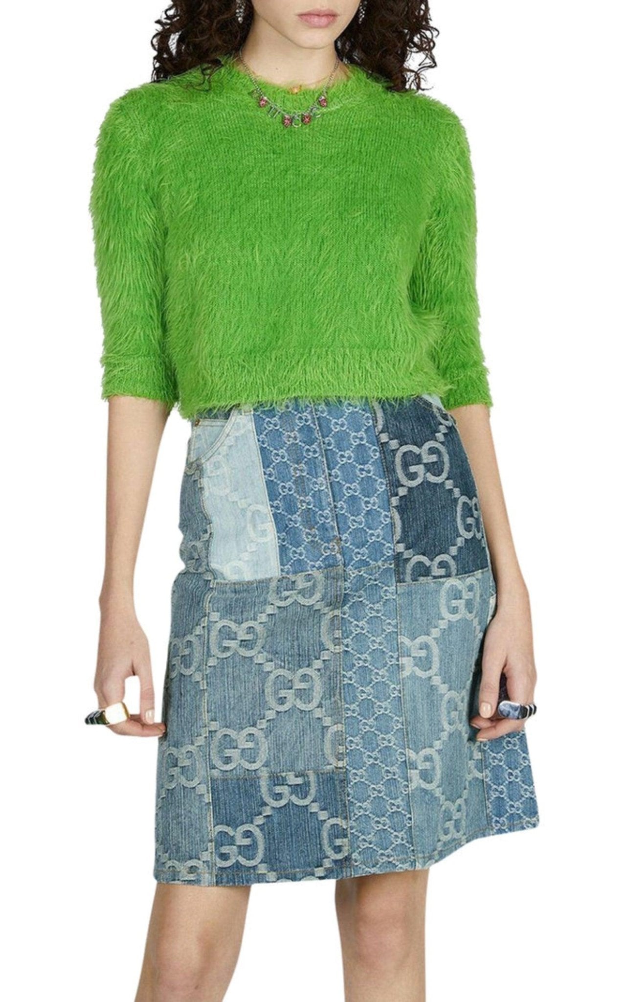 Gucci Brushed Wool Knit Sweater - Runway Catalog