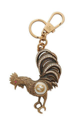 Chinese New Year Rooster Keychain Gucci