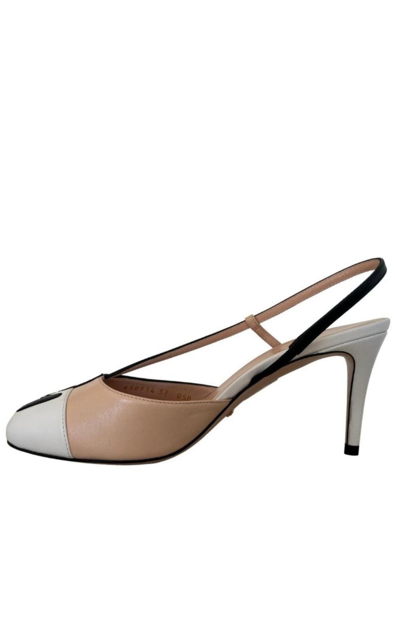 Gucci Colour - block Leather Slingback Sandals - Runway Catalog