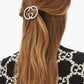 Gucci Crystal-Embellished Interlocking G Hair Clip