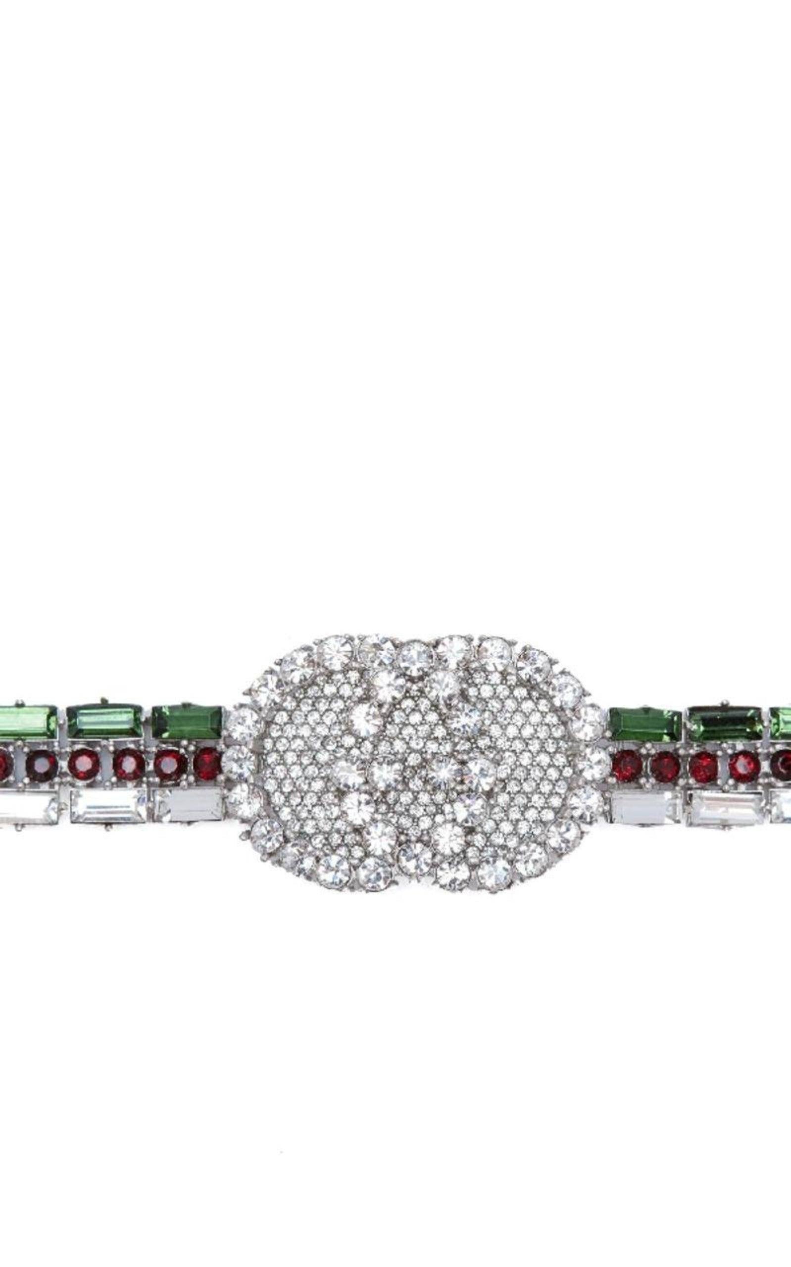 Crystal-embellished Tennis Gg Choker Gucci