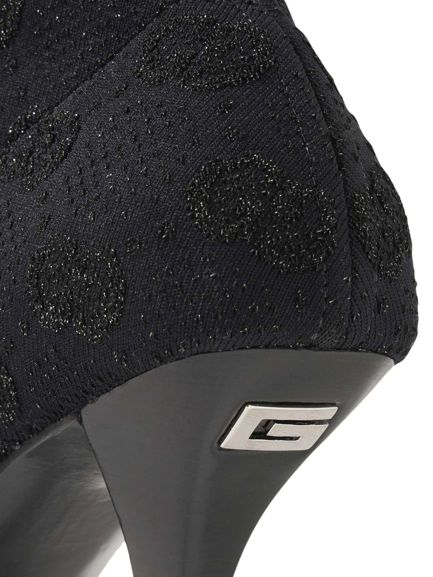 Gucci Demi Shimmer GG Over - The - Knee Boots - Runway Catalog