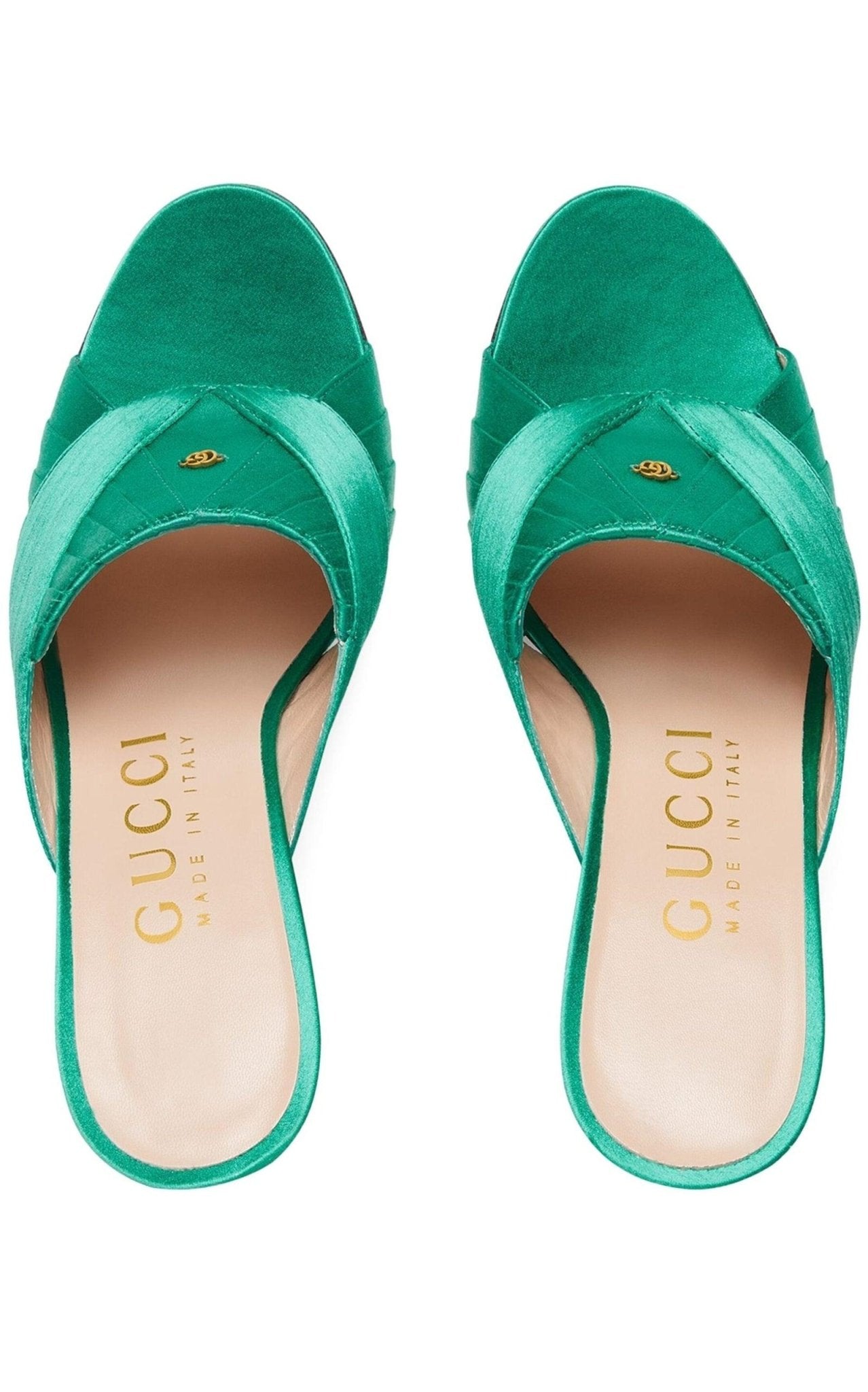 Gucci Double G 95mm Sandals - Runway Catalog