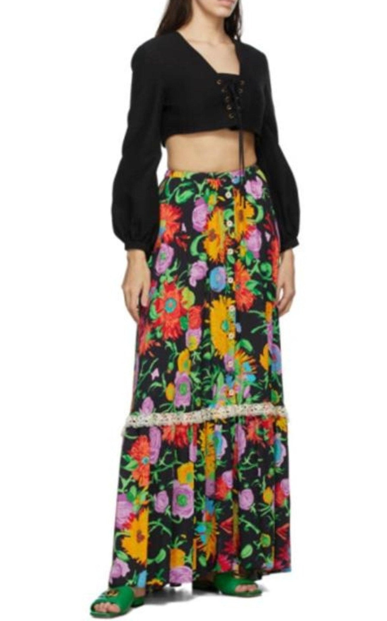 Gucci Double G Leather Sandals - Runway Catalog