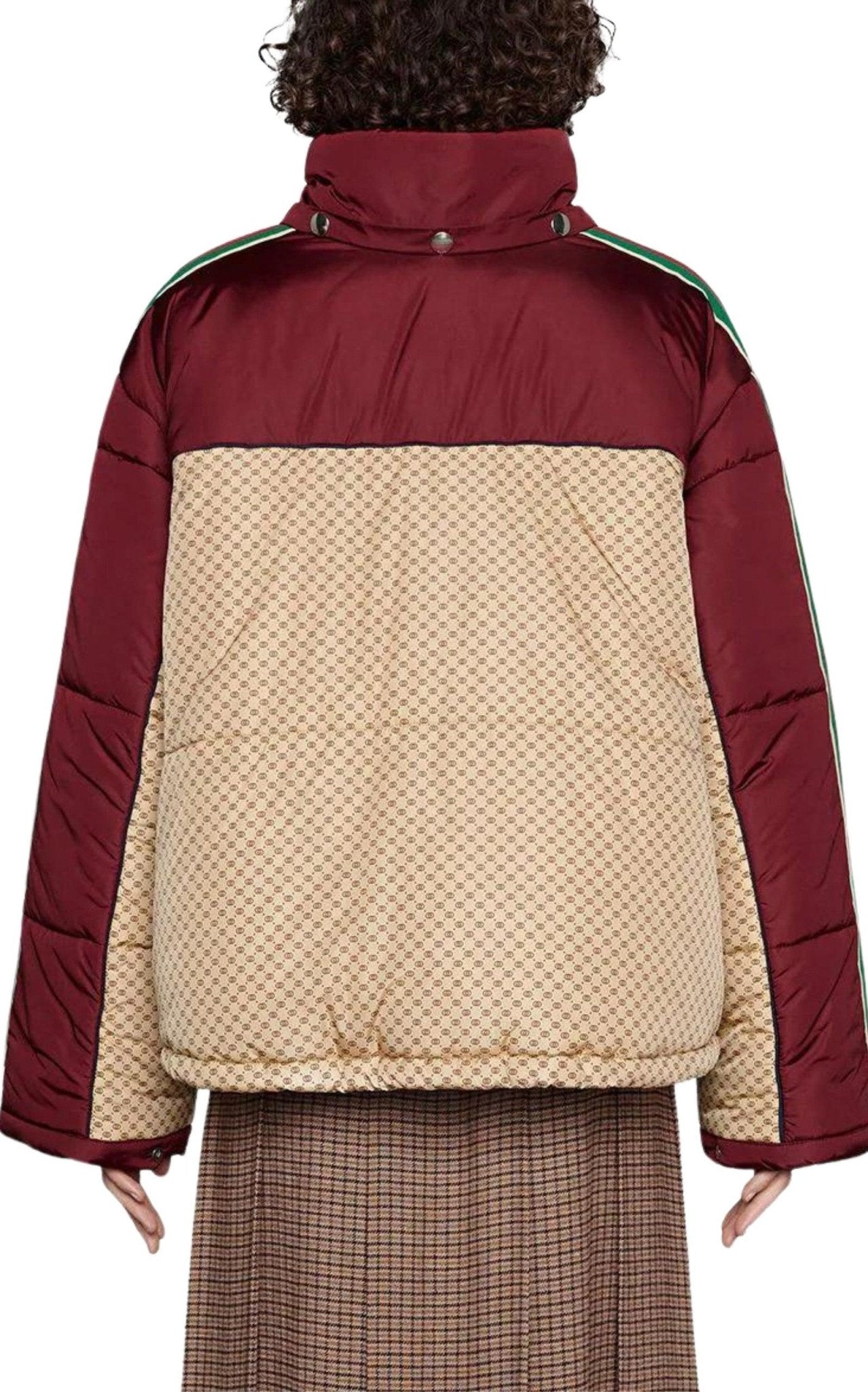 Gucci Down - feather Reversible Coat - Runway Catalog