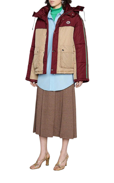 Gucci Down - feather Reversible Coat - Runway Catalog