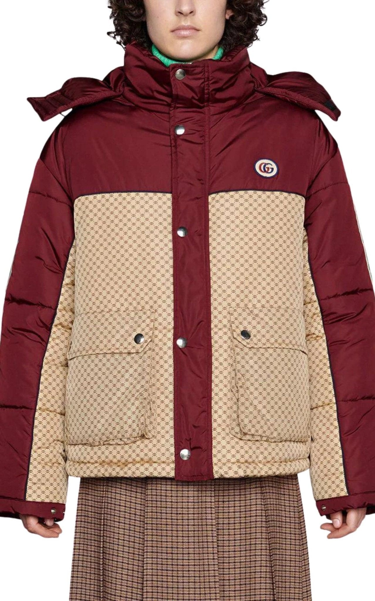 Gucci Down - feather Reversible Coat - Runway Catalog