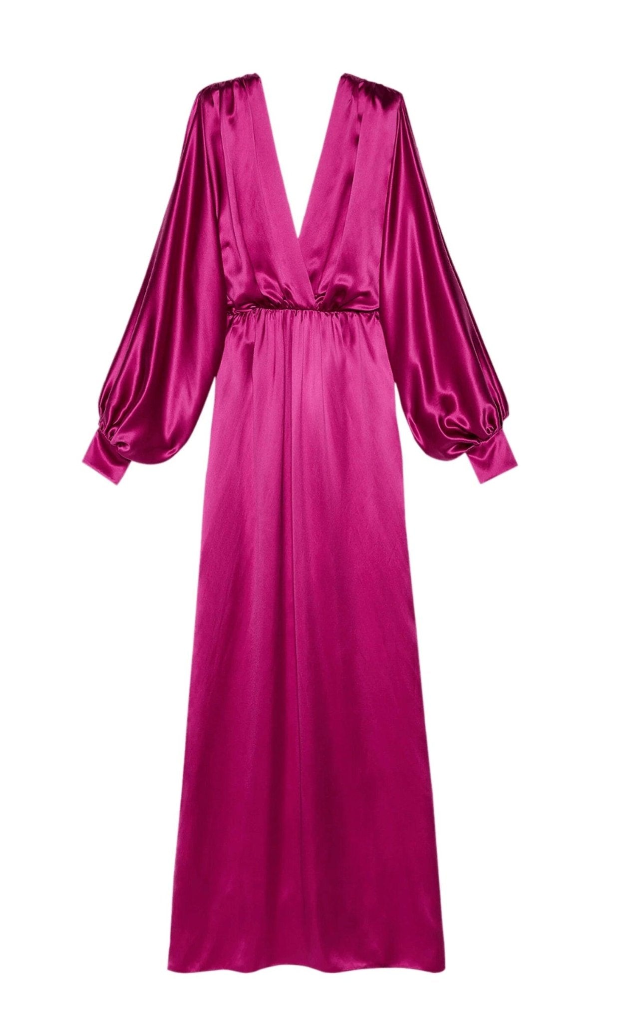 Gucci Draped Silk - blend Satin Gown Dress - Runway Catalog