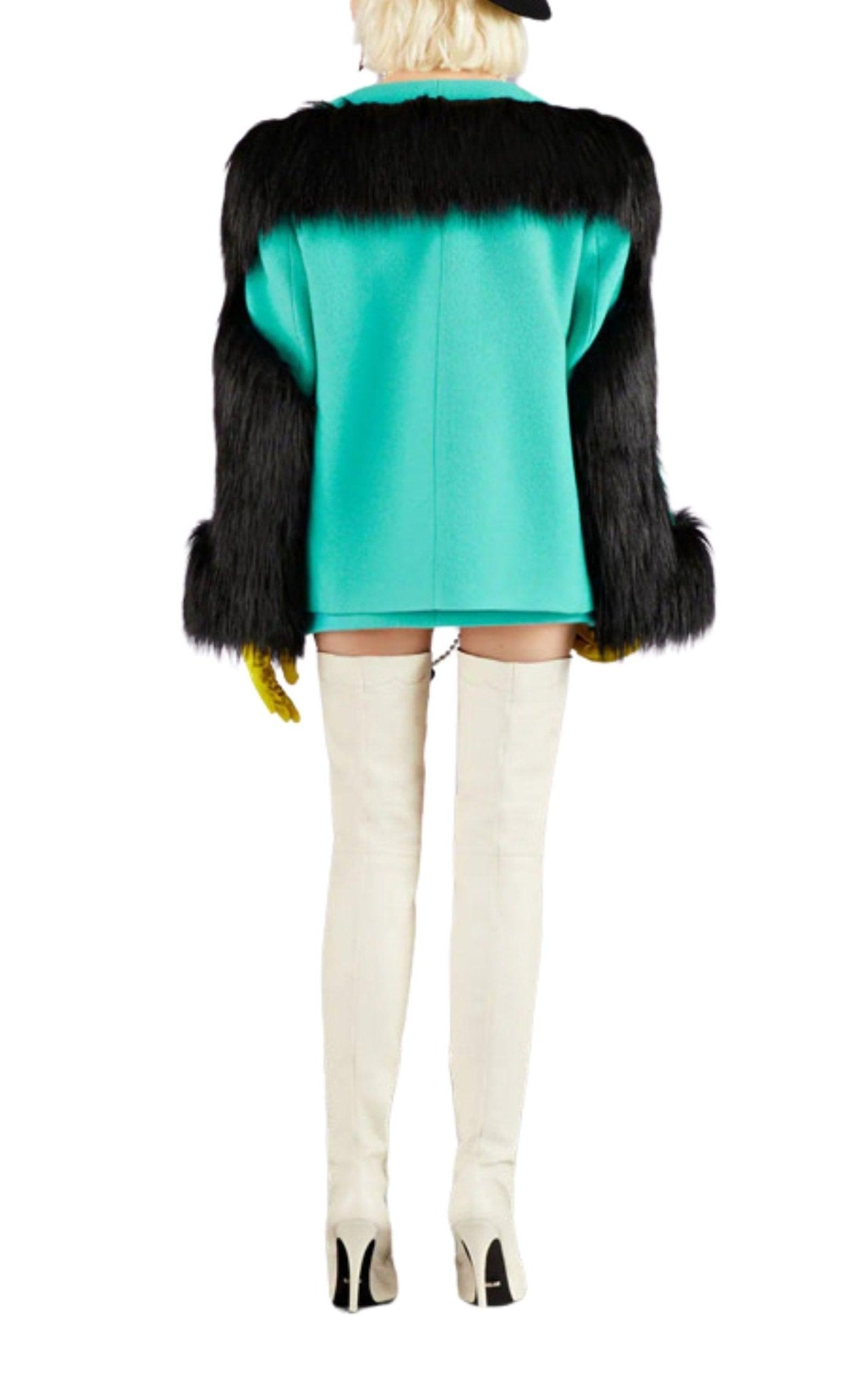 Gucci Faux Fur - trimmed Wool Jacket - Runway Catalog