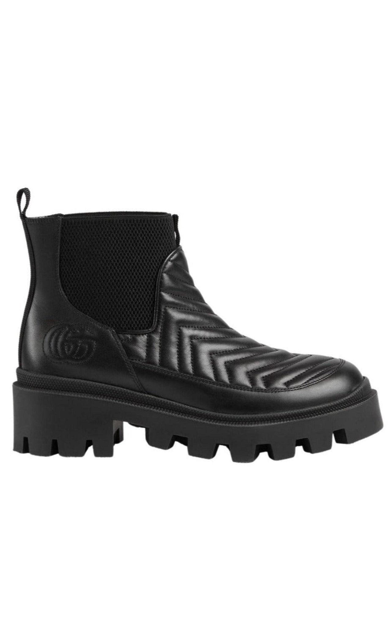 Gucci Frances Matelassé Chelsea Boot - Runway Catalog