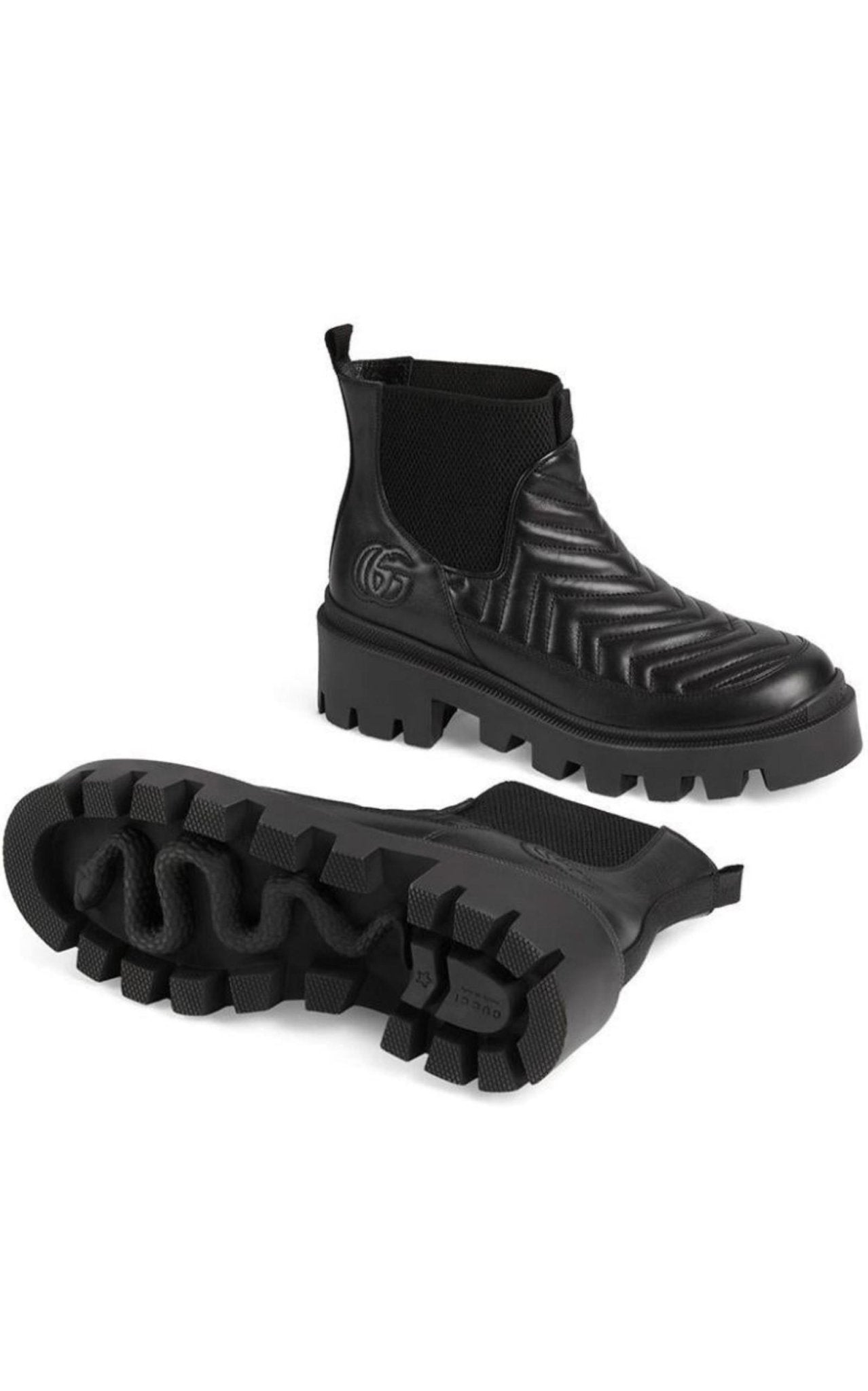 Gucci Frances Matelassé Chelsea Boot - Runway Catalog