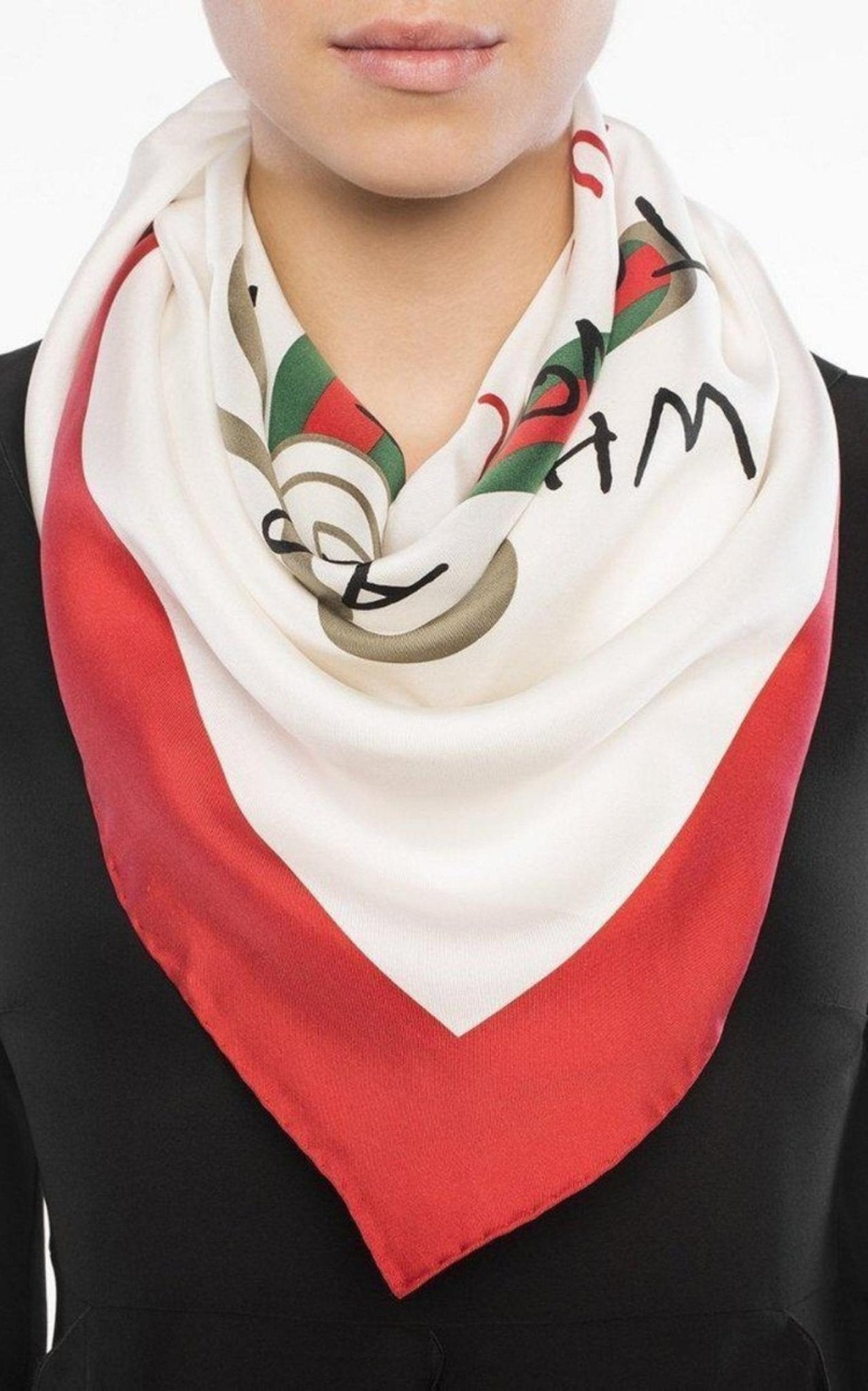 Gucci Future Foulard Silk Scarf - Runway Catalog