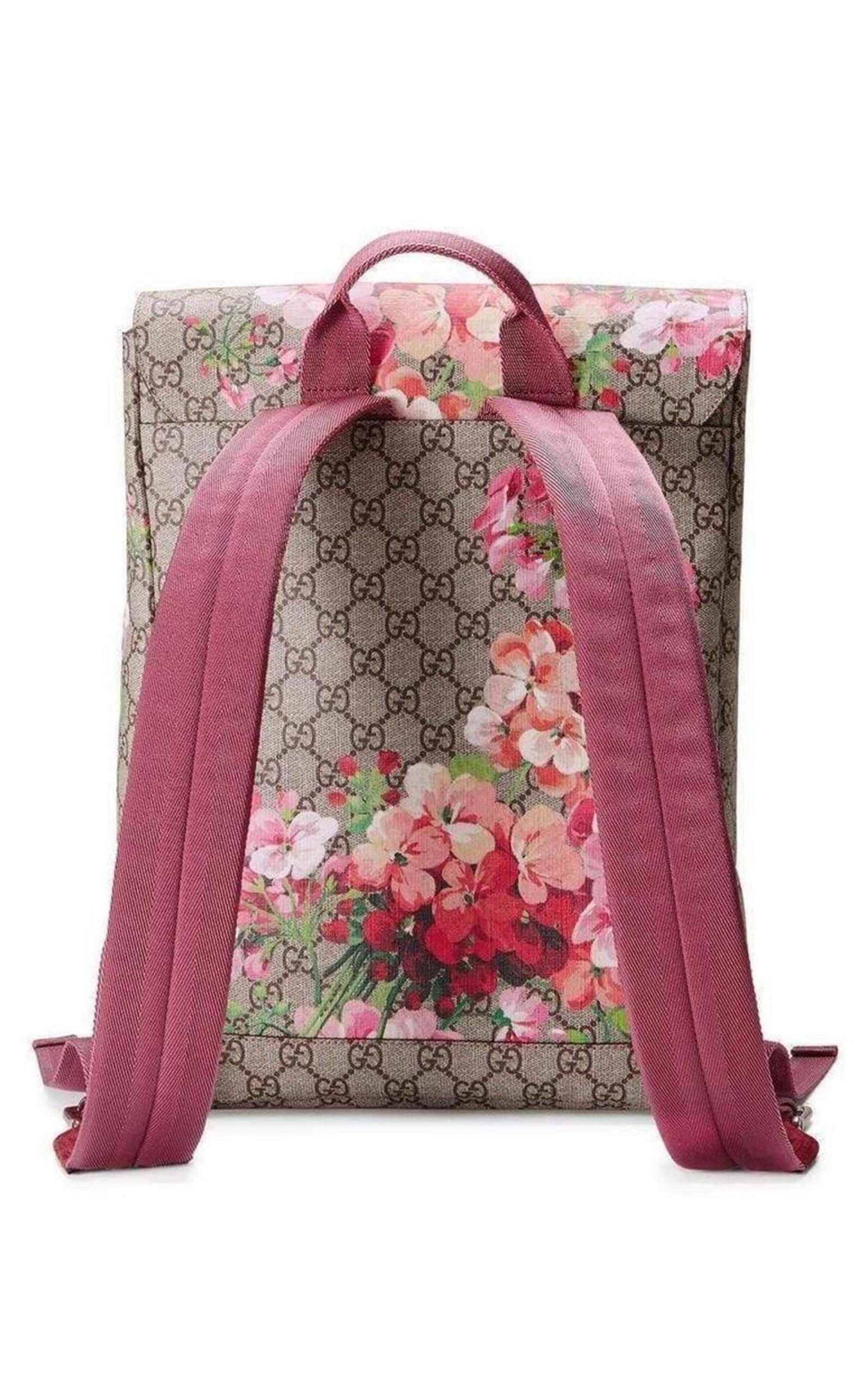 Gucci GG Blooms backpack Runway Catalog