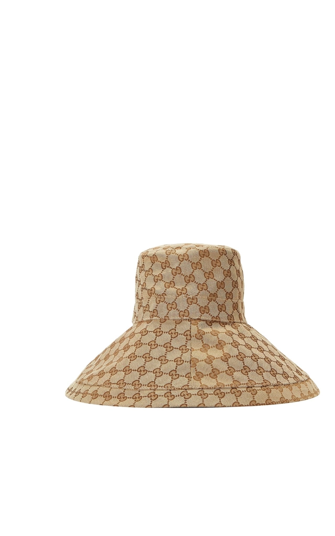 Gucci GG Canvas Wide Brim Hat - Runway Catalog