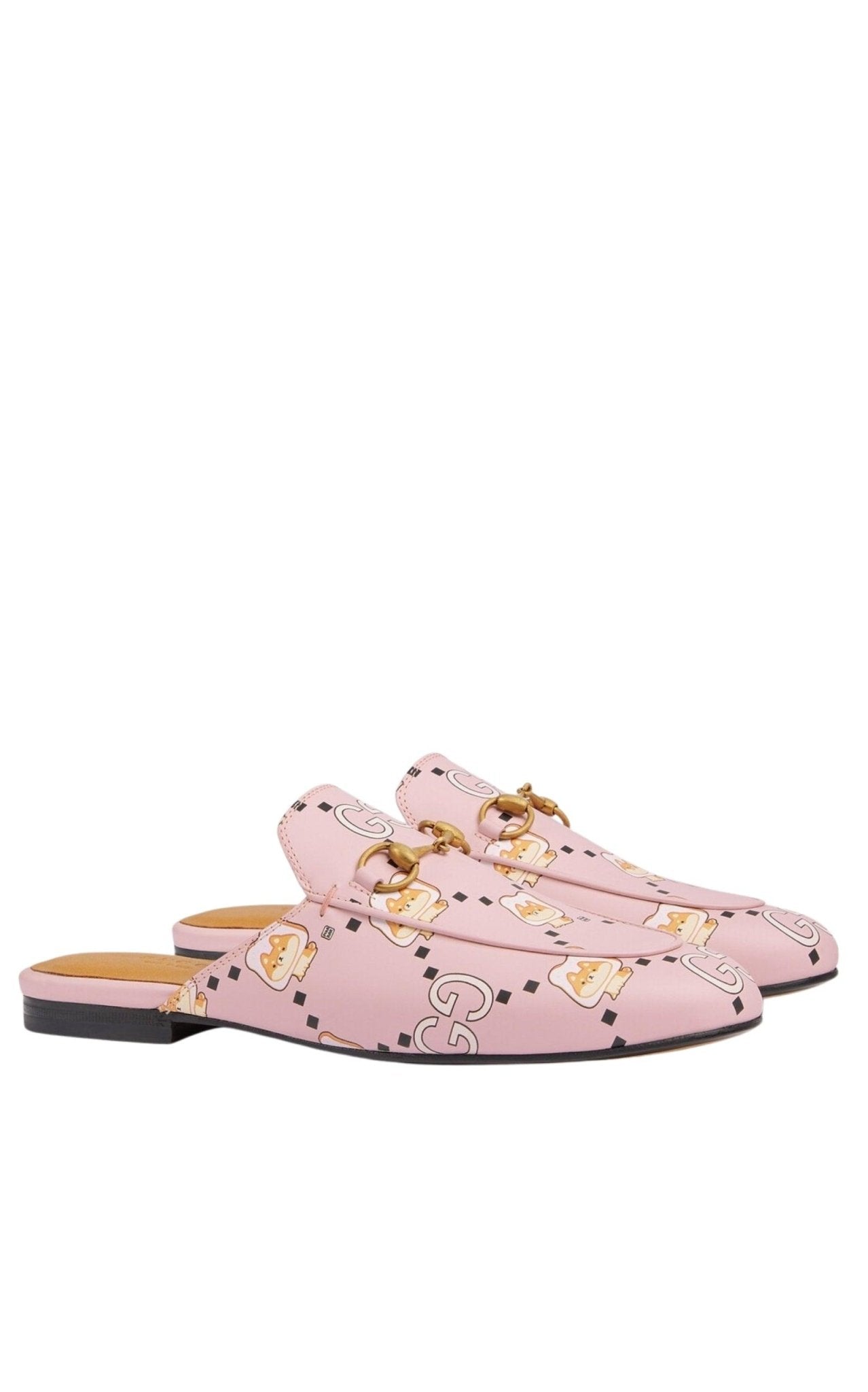 Gucci GG Kawaii Animal Princetown Slipper - Runway Catalog