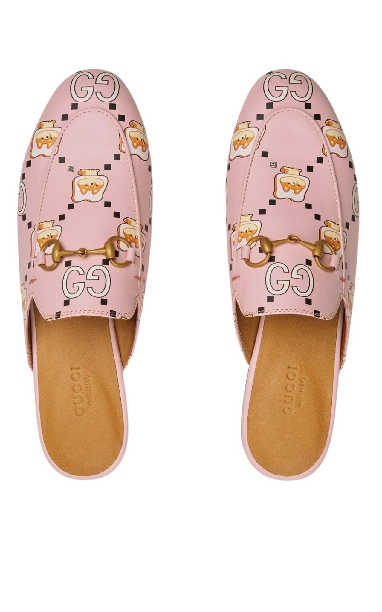 Gucci GG Kawaii Animal Princetown Slipper - Runway Catalog