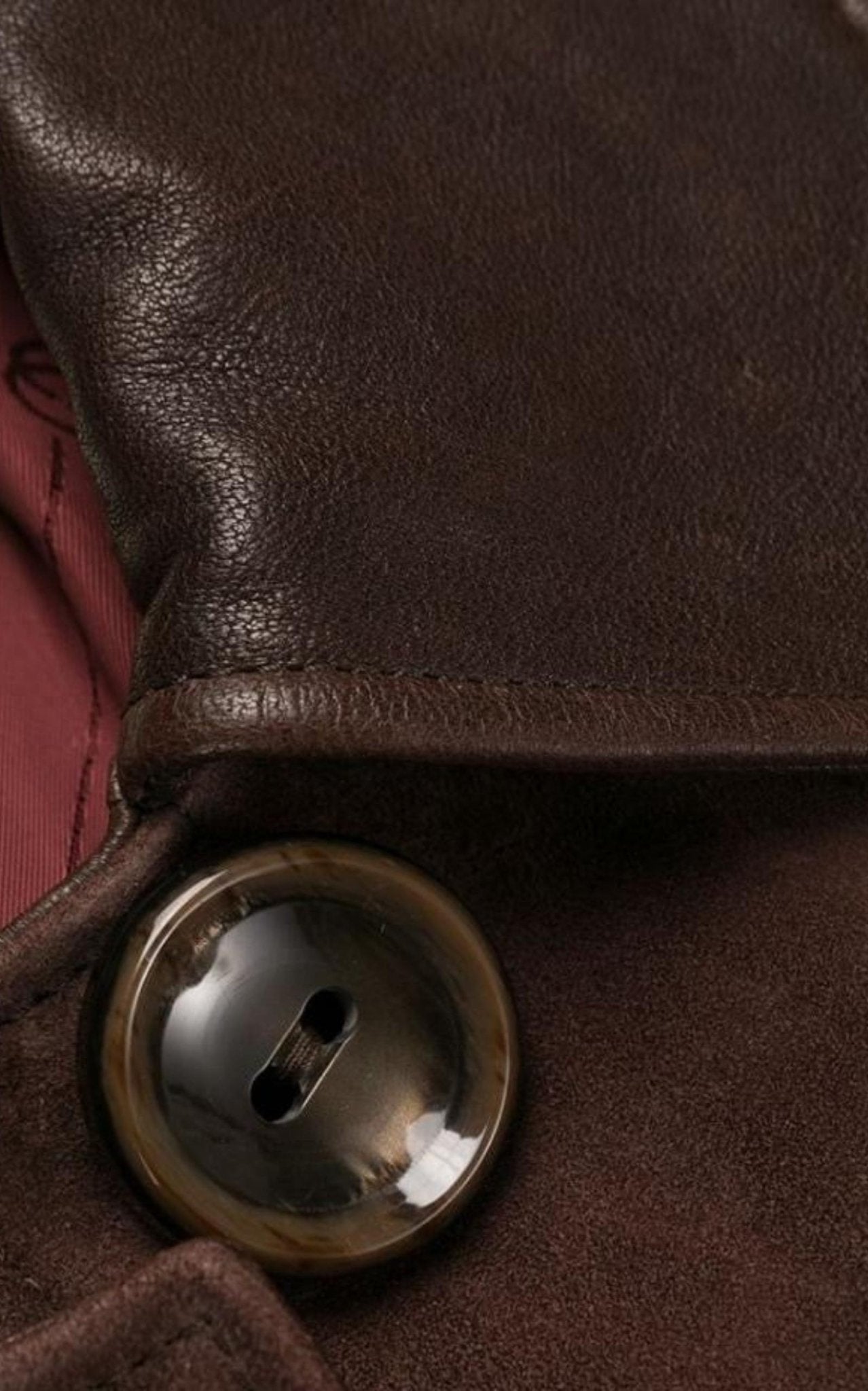 Gucci GG - logo Leather And Suede Cape - Runway Catalog