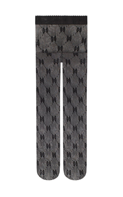Gucci GG Lurex Detailed Knitted Tights Pantyhose - Runway Catalog