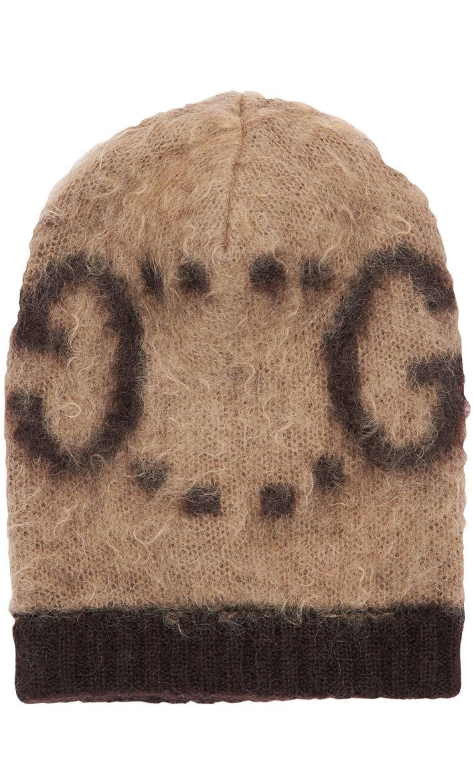 GG Mohair Knitted Beanie Gucci