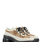 GG Panelled Lace-up Shoes Gucci