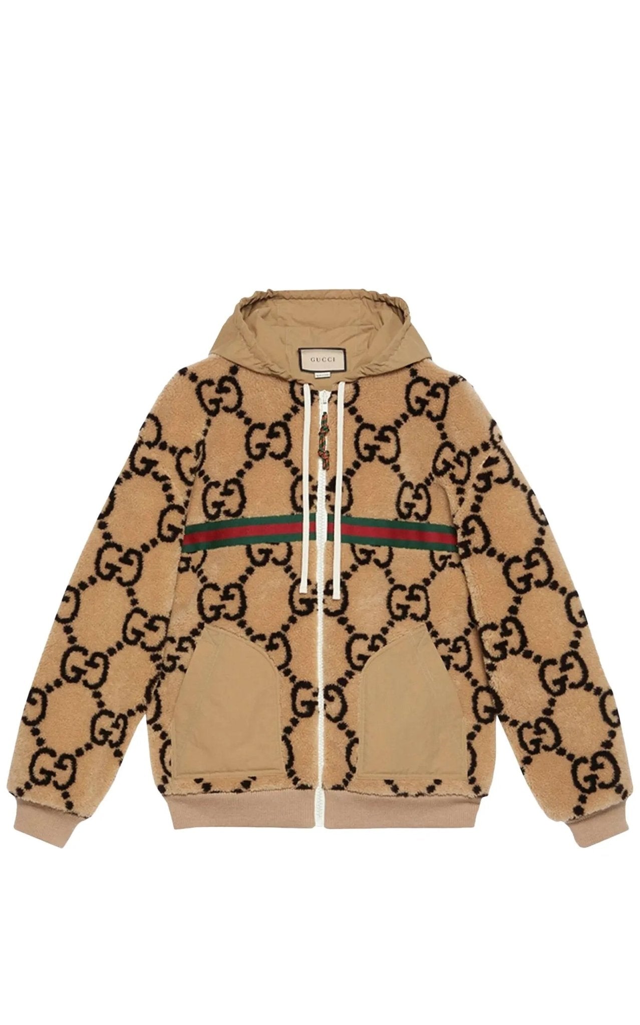 Gucci Gg - pattern Fleece Jacket - Runway Catalog