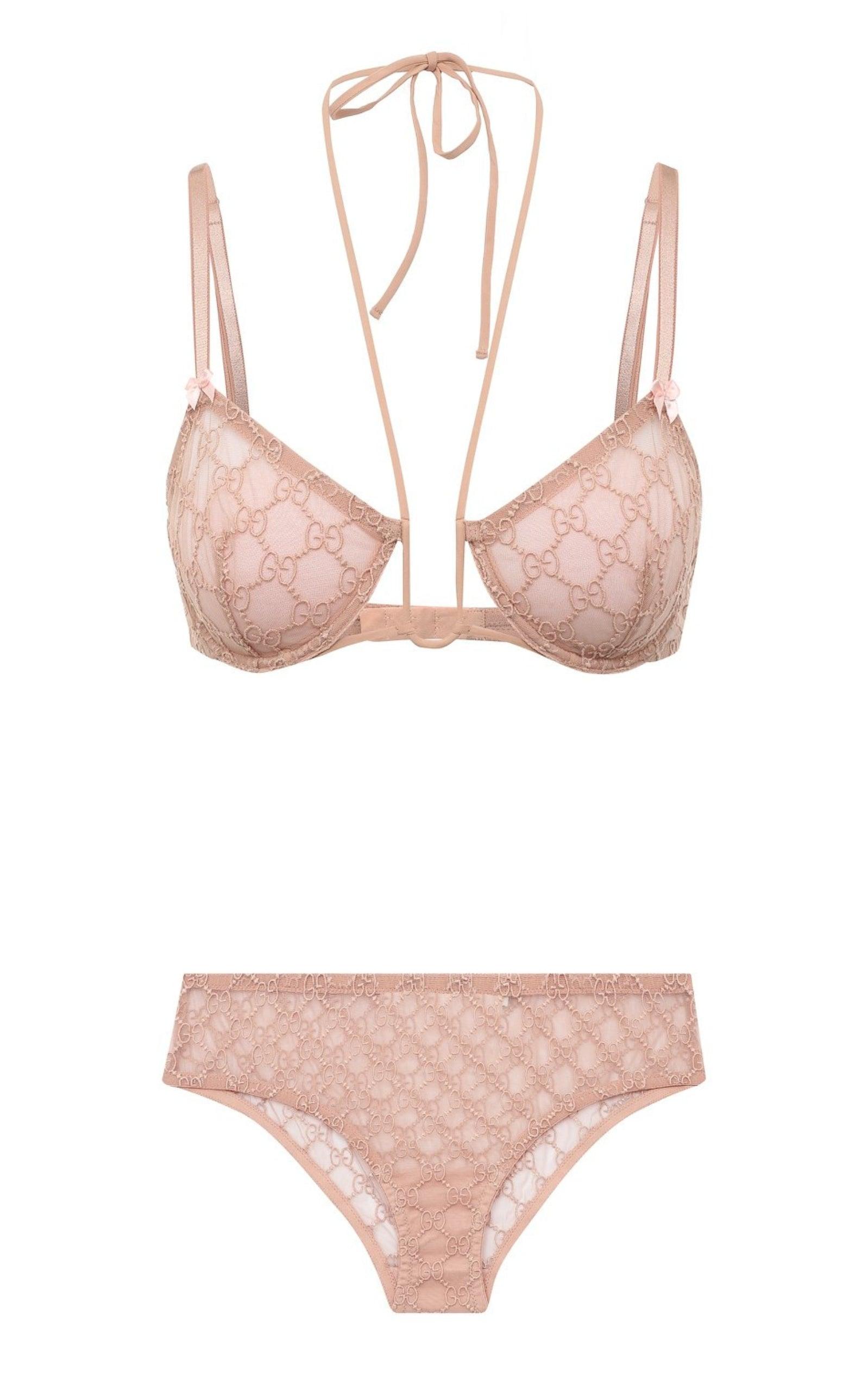 Gucci GG Tulle Lingerie Set | Runway Catalog