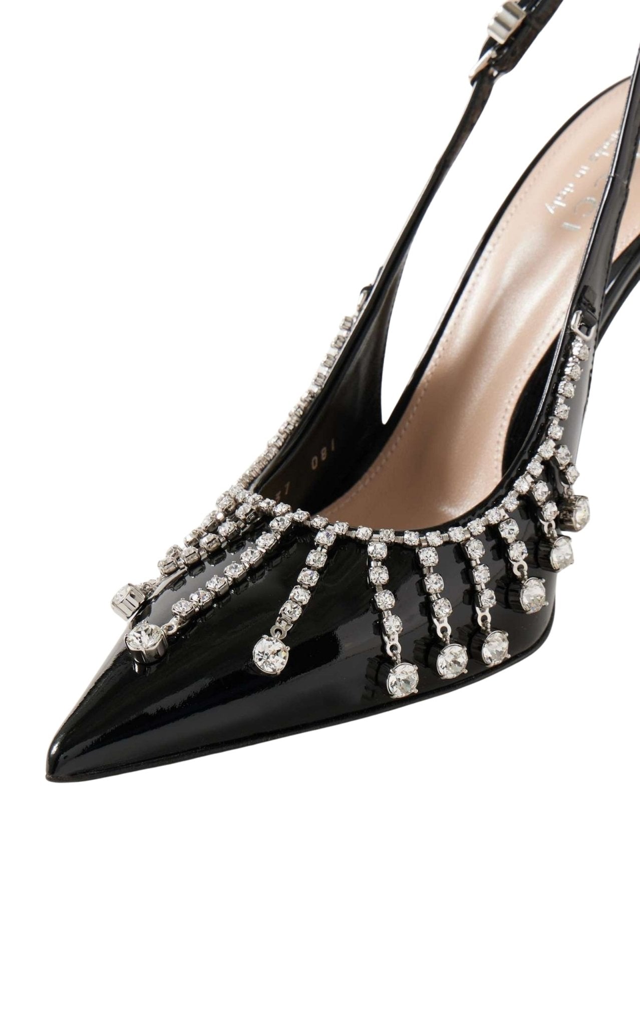 Gucci Guinevere slingback pumps angled view