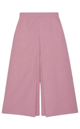 High-rise Wide Silk-blend Pants Gucci