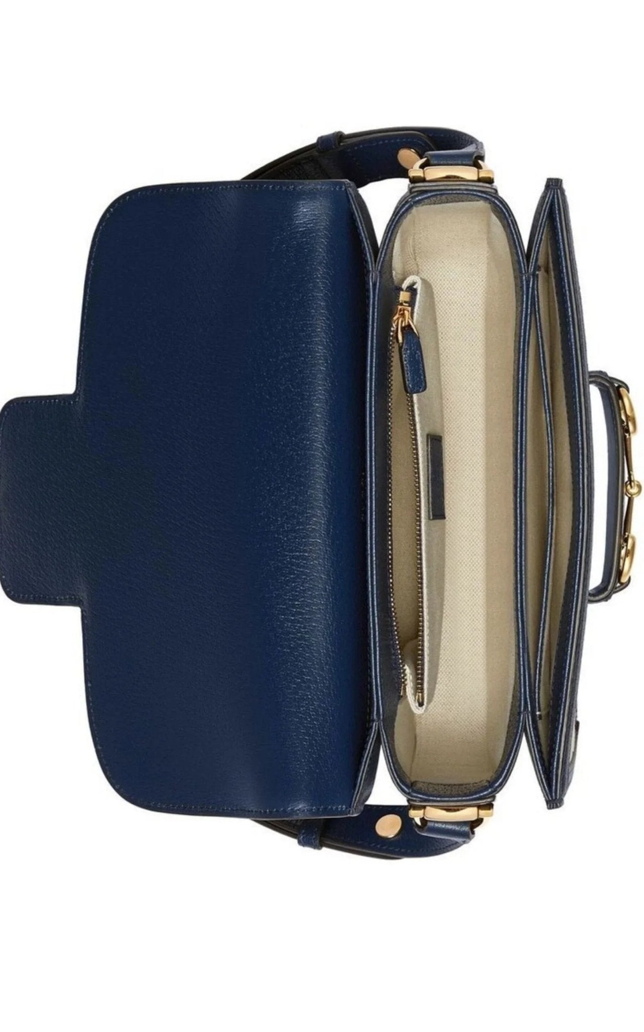 Gucci Horsebit 1955 Blue Raffia Shoulder Bag - Runway Catalog