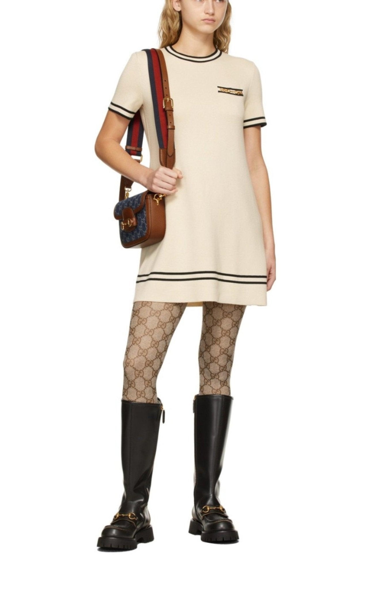 Gucci Horsebit Detail Knee - high Boots - Runway Catalog