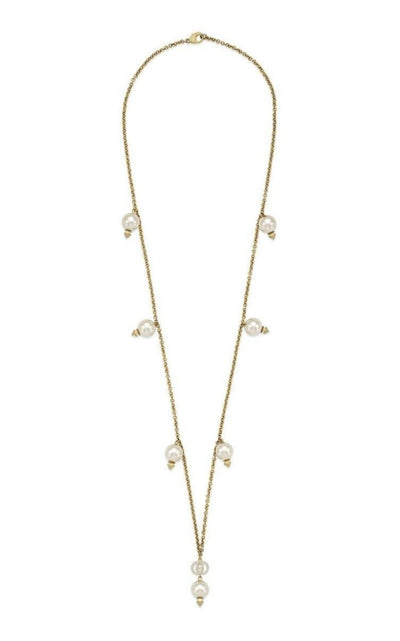 Gucci Interlocking G Pearls Pendant Necklace - Runway Catalog