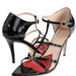 Jerry Patent Leather Cage Sandals Gucci